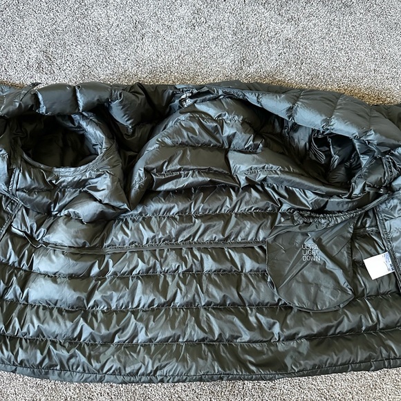 UNIQLO Hunter Green PACKABLE Lightwght COLLARLESS ULTRA LIGHT DOWN JACKET XXL - Picture 9 of 12
